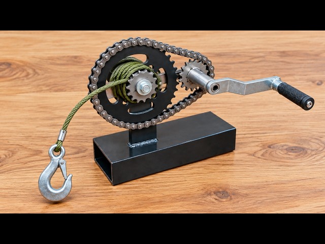 Even Engineers Are Amazed! Turning Old Chains & Gears into a Million-Dollar Tool. | TN DIY
