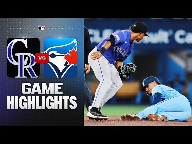 Rockies vs. Blue Jays Game Highlights (3/31/26) | MLB Highlights