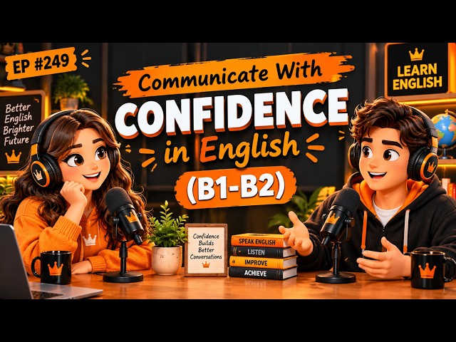 English Podcast For Learning English | Communicate With Confidence  English Conversation Practice