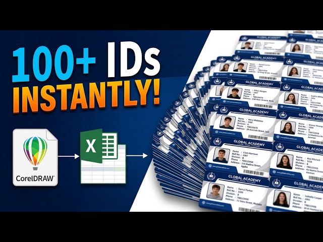 Why You're Still Manually Making ID Cards? Try This Instead!