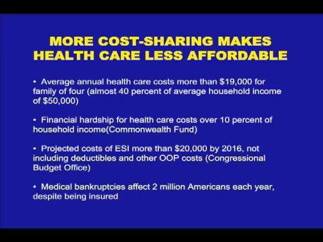 Consumer-Driven "Reform" Will Not Reform U.S. Health Care