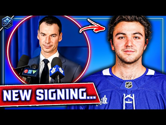 BREAKING: Leafs make SURPRISING signing... This is wild | Toronto Maple Leafs News