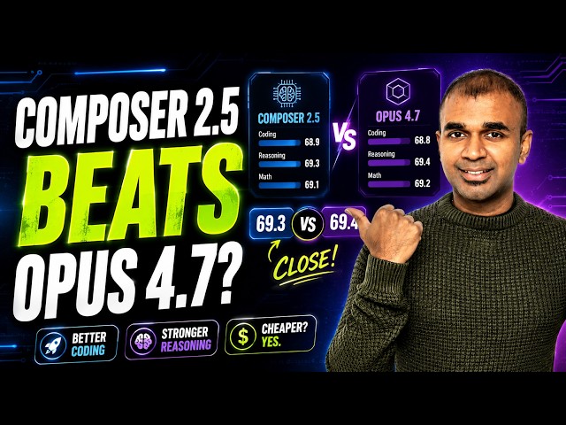 Composer 2.5 vs Opus | The Results Are Brutal (Based on Published Benchmarks)