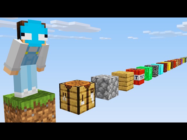 Minecraft, But It's Infinite One Blocks...