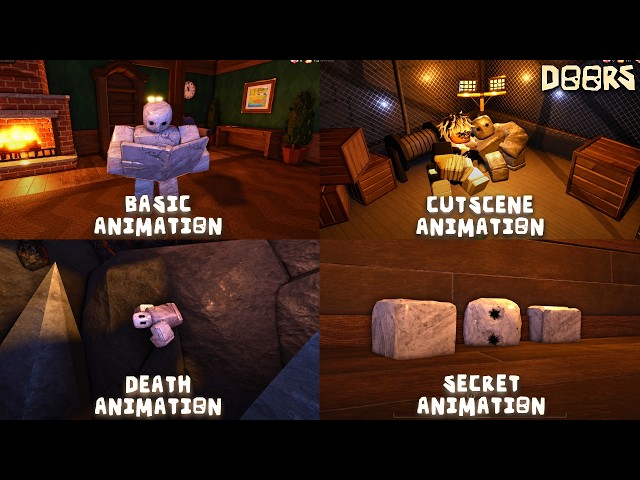 Can Portrait COPY Every ANIMATION in DOORS??? | Doors The Archives Update #roblox #doors