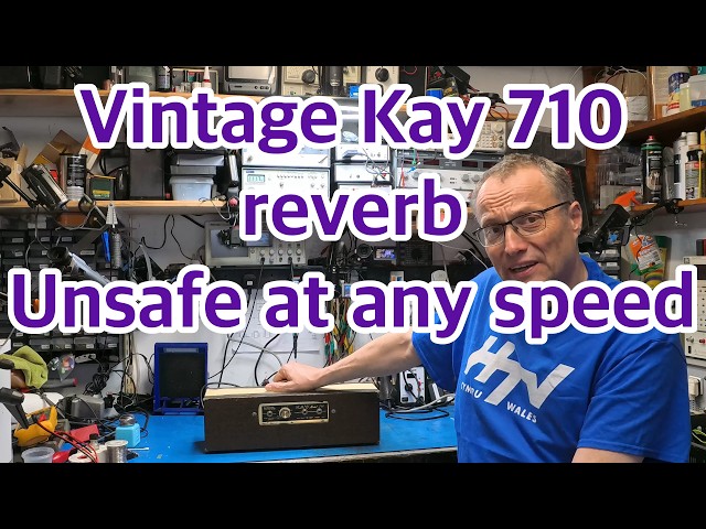 Модификация этого небезопасного винтажного ревербератора Kay Model 710.
