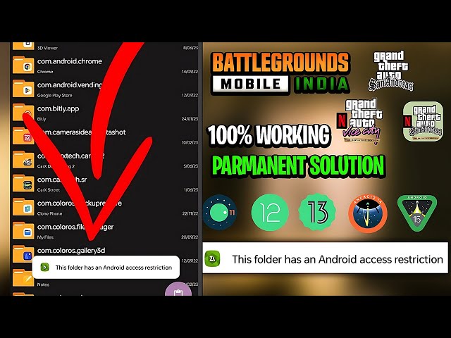 How To Access Android Data And OBB Folder in Android 13, 14, 15 | Permanent Solution | 2024