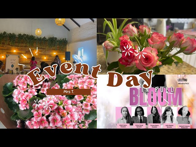 A blooming eventful day 🌸💐|Cape Town 