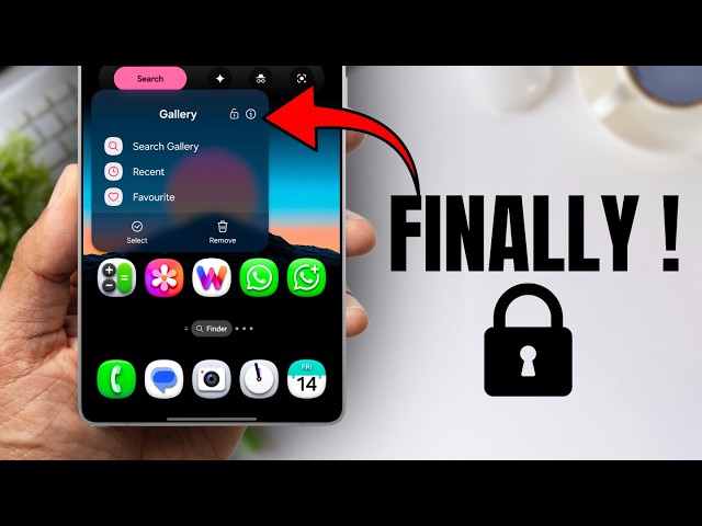 Finally ! App Lock on Samsung Galaxy Phones