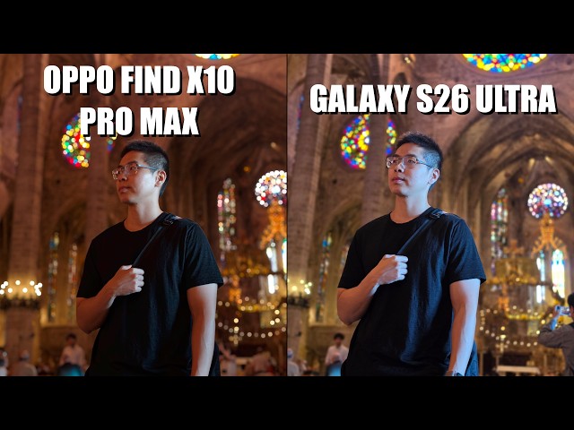 Oppo Find X10 Pro Max vs Galaxy S26 Ultra Camera Comparison!