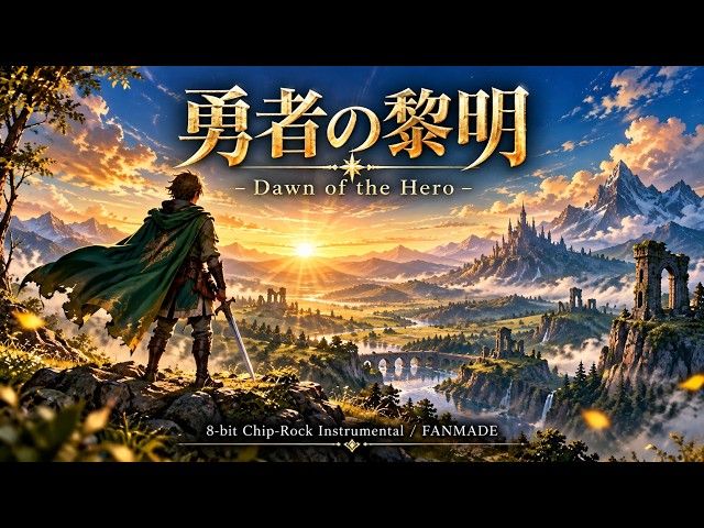 【リンクの冒険】勇者の黎明 – Dawn of the Hero –｜8-bit Chip-Rock【非公式イメージ曲】