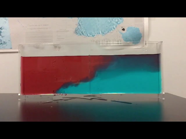 Cold Front: Density Tank Slow-motion Video
