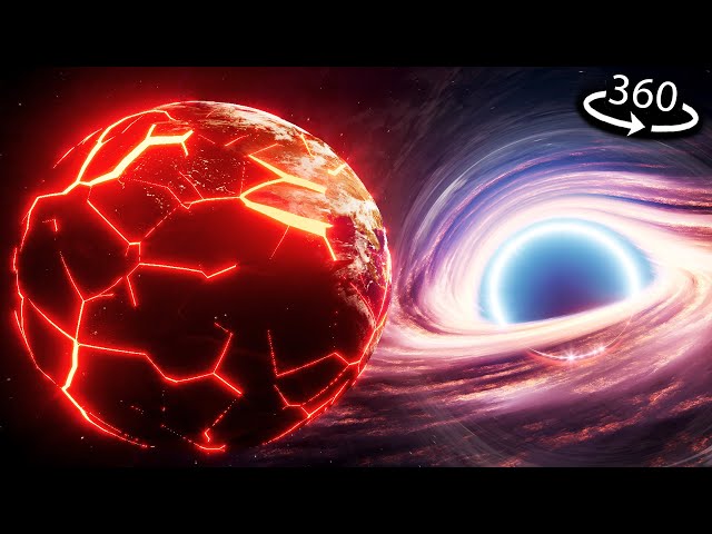 360° VR - Black Hole DESTROYS EARTH!