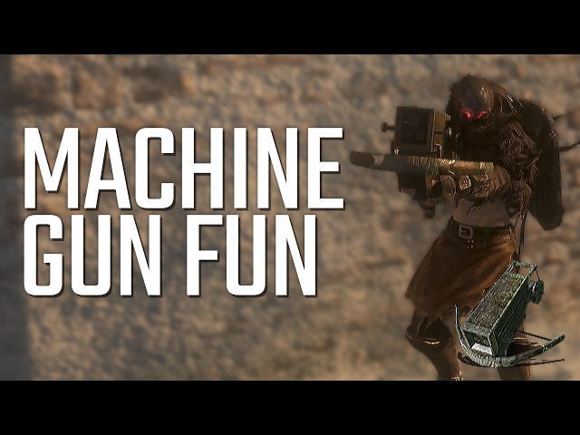 Become a darkness MACHINE GUN | Dark Souls 2 invasions