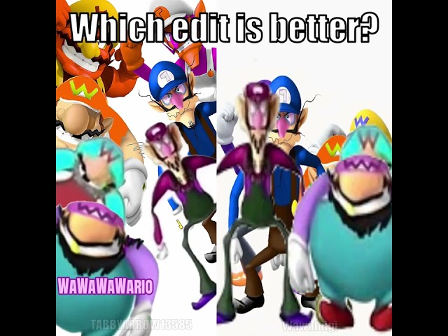 Wawawario & Wawawaluigi edit battle #wario #wawario #waluigi #mario