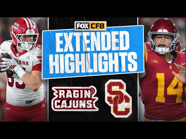 Louisiana Ragin' Cajuns vs USC Trojans Highlights 🏈 FOX College Football