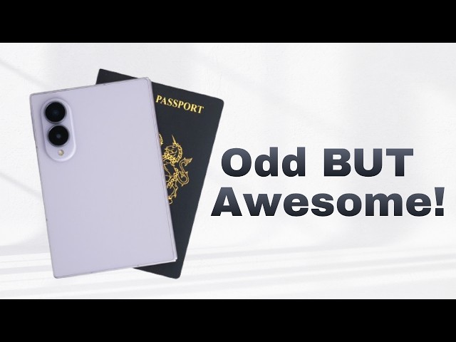 Samsung's Weird Passport Foldable: Galaxy Z Fold 8 Review