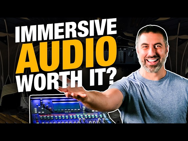 Immersive Audio Types in Live Sound
