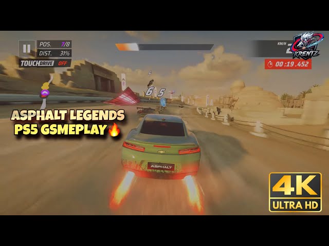 ASPHALT 9 LEGENDS 4K GAMEPLAY🔥(career mode) | KRENTZ