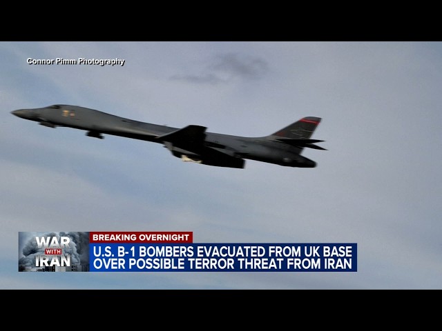 US Air Force removes all bombers from British air base targeted by a suspected terror attack
