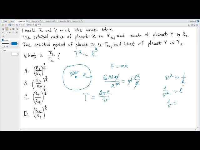 IB Physics D1 Kepler's laws. (November 2025 Past Paper 1A TZ1 SL-17 and TZ3 HL-26, SL-17).