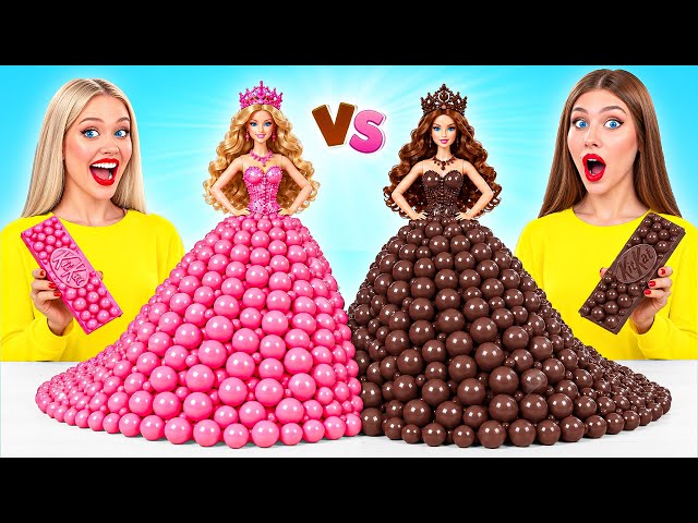 Real Food vs Chocolate Food Challenge | Funny Kitchen Moments by Multi DO Challenge