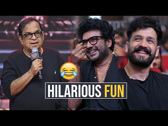 Brahmanandam Hilarious Fun Speech @ Mahendragiri Varahi Pre Release Event