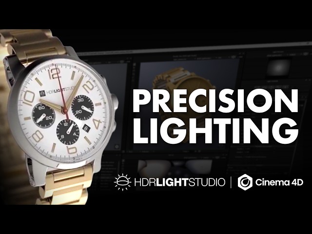 Cinema 4D Lighting with HDR Light Studio