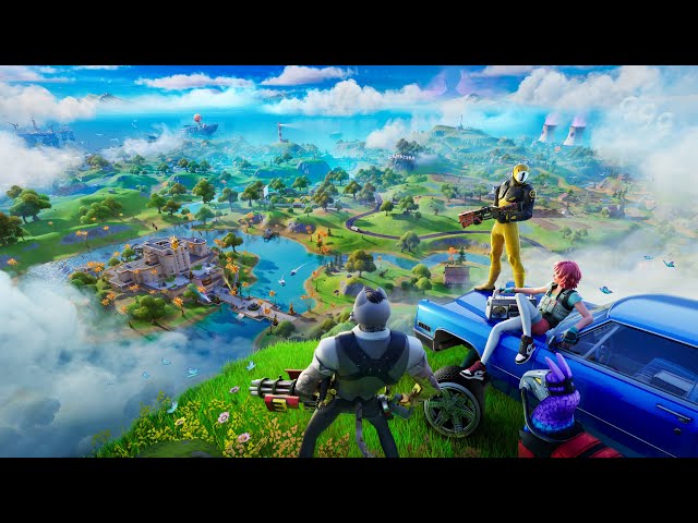 ⭐️FORTNITE solo zero build gameplay PS 5 controller⭐️ Chapter 2 Remix