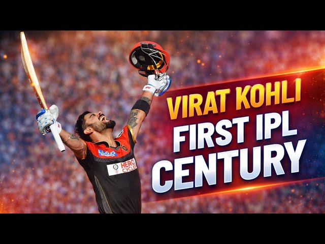 Virat Kohli First IPL Century Highlights🔥