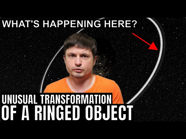 We Just Watched a Ring System Transform in Real Time