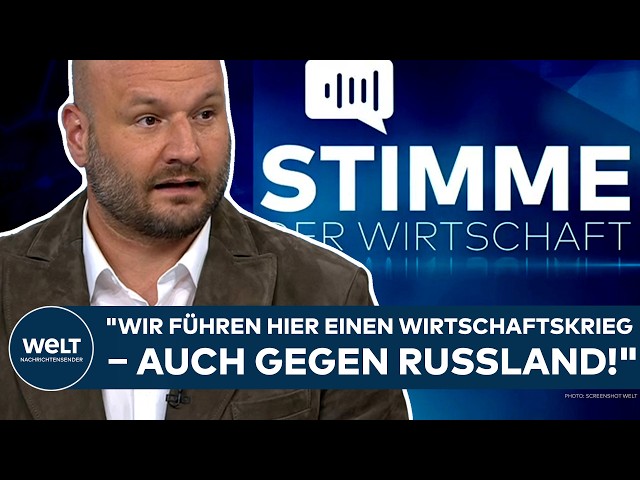 VOICE OF THE ECONOMY: "We are conducting an economic war here – including against Russia!" - Miele