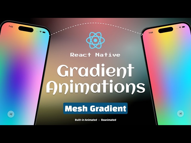 React Native Mesh Gradient Animations (Expo & Reanimated)