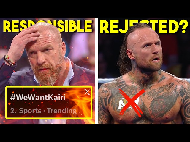 HHH RESPONSIBLE FOR WWE RELEASES...FAN BACKLASH WEWANTKAIRI...BLACK REJECTED?...Wrestling News