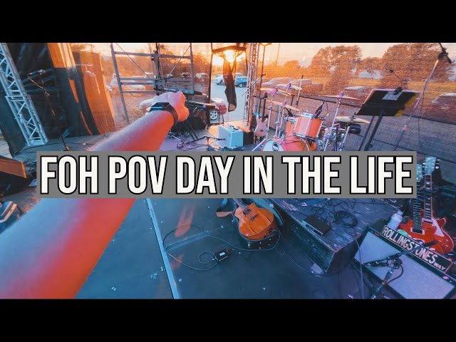 Audio Engineer For An Outdoor Venue - A Day In The Life