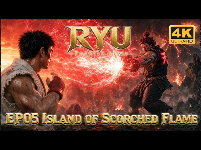 Street Fighter｜RYU｜The Fist of Mu ｜Episode 5 — ISLAND OF SCORCHED FLAME
