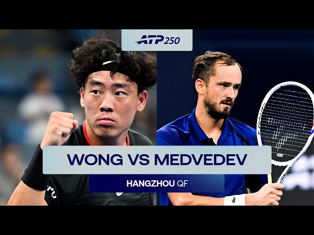 Daniil Medvedev vs Coleman Wong Highlights | Hangzhou Open 2026 QF