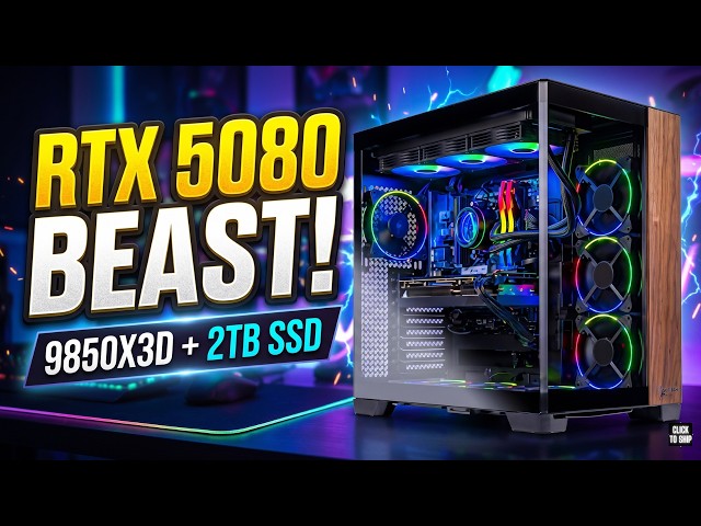 Skytech Gaming PC Review: Ryzen 7 9850X3D + RTX 5080 | 32GB RAM, 2TB SSD