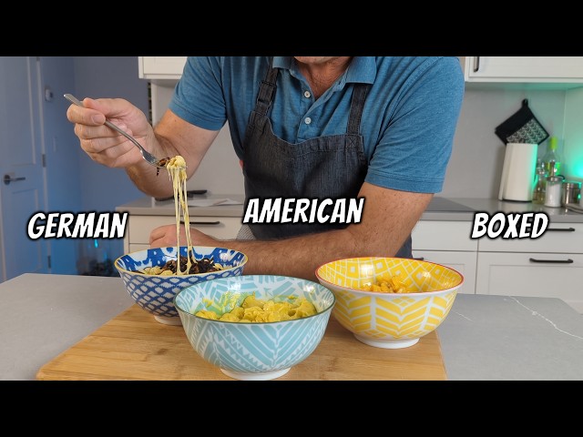 Mac & Cheese: Box dissected, Homemade and German Versions From Scratch