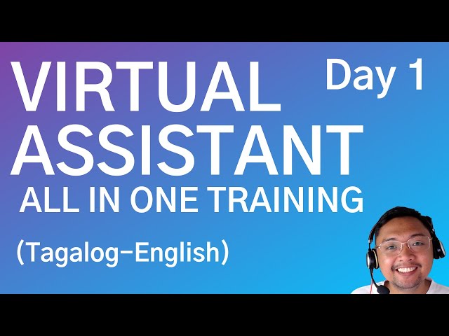 Virtual Assistant Tutorial for Beginners | Free Virtual Assistant Training - Day 1