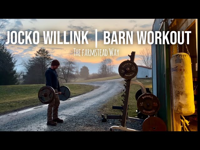 Barn Workout | Jocko-Style Discipline (The Farmstead Way)