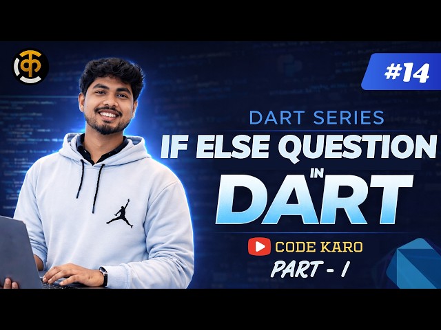 If Else question in Dart | Condition in Dart | Code karo.