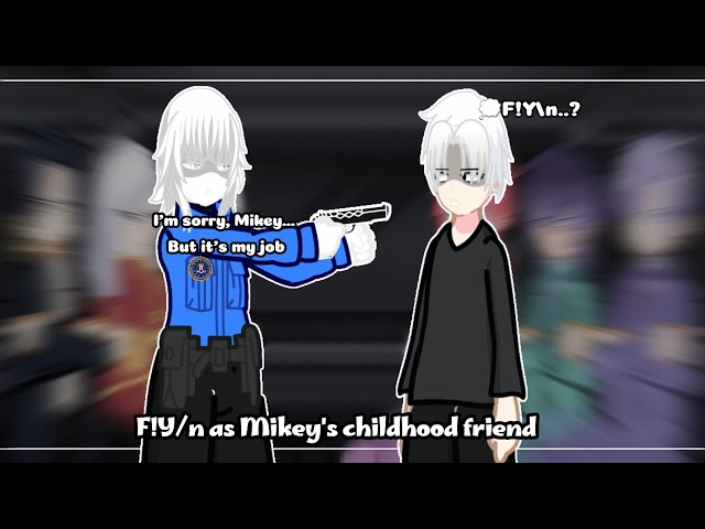 BONTEN react to F!Y/n as Mikey's childhood friend // Gacha React // Tokyo Revengers 