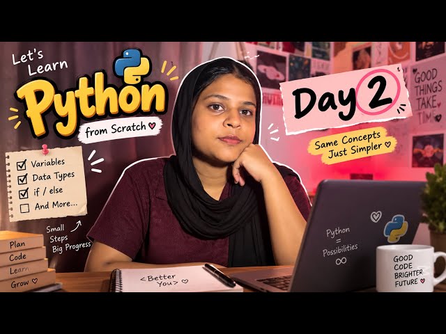 Day 2 of learning python 