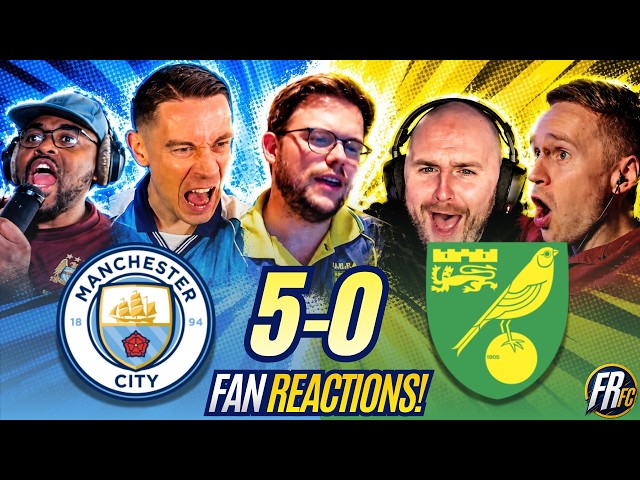 Man City Fans SATISFIED 😊 Reactions to Man City 5-0 Norwich | Carabao Cup Fan Reactions