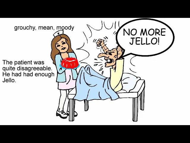 disagreeable meaning | FIDoE | The Fully Illustrated Dictionary of English