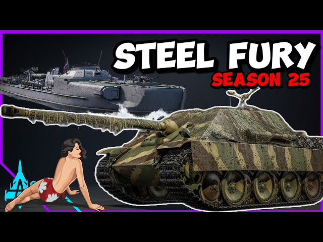 Steel Fury Battle Pass - Jagdpanther G2!!! (Season 25)