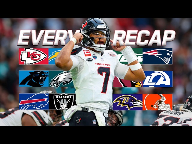 Every Single Game Recap from Sunday Afternoon | 2026 NFL Season Week 6