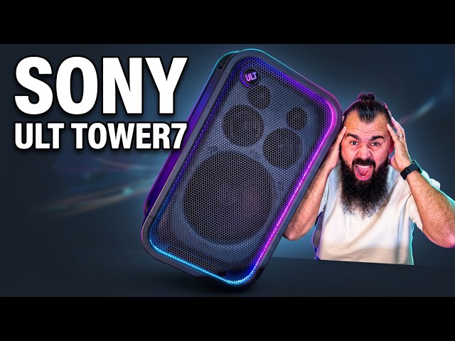Sony ULT Tower7 it's a BEAST!