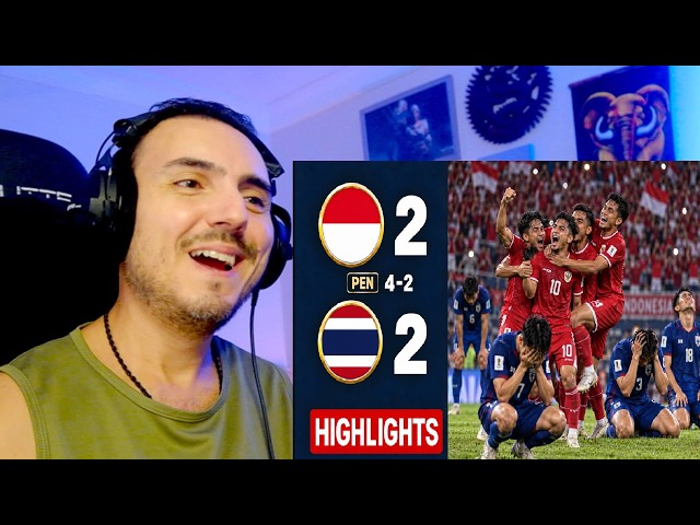 Indonesia vs Thailand | 2-2 | Pen 4-2 | FIFA ASEAN CUP |All Goals and Highlights Reaction